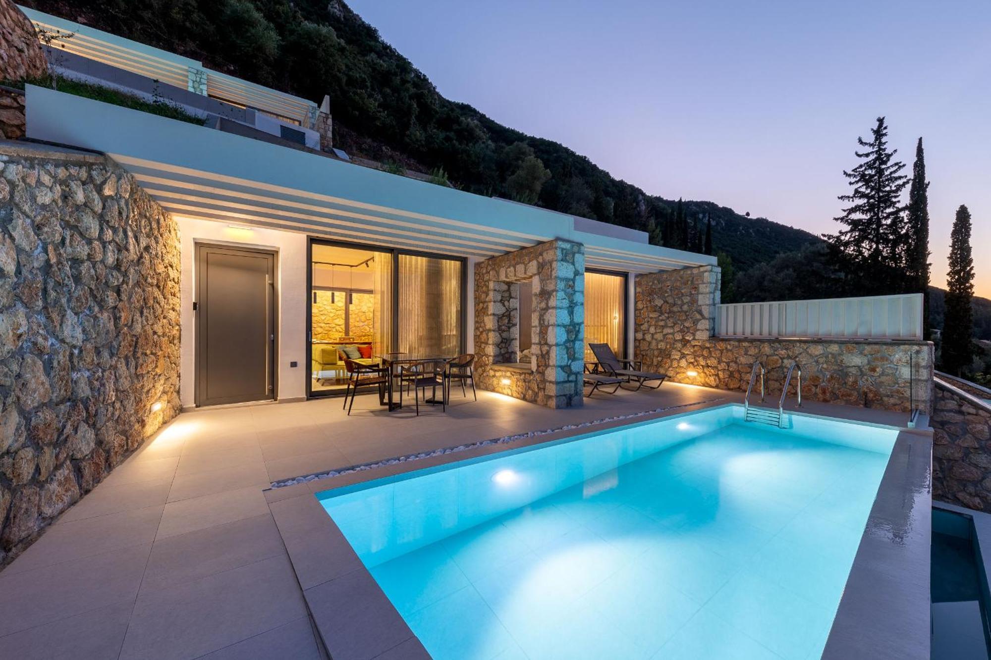 Z 4 Luxury Villas Agios Ioannis  Luaran gambar